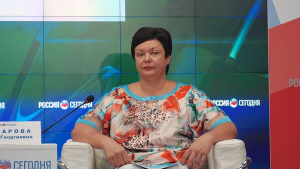 Министр образования, науки и молодежи Крыма Наталья Гончарова