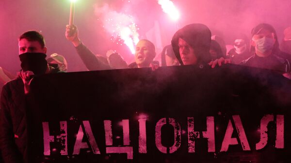 Акции националистов на Украине