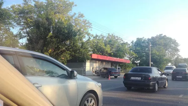 ДТП на улице Севастопольской в Симферополе