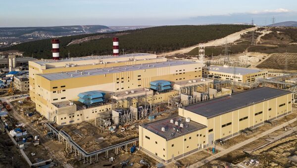 Строящаяся Балаклавская (Севастопольская) ТЭС в Крыму