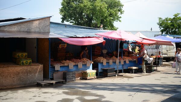 Рынок Чайка в Севастополе