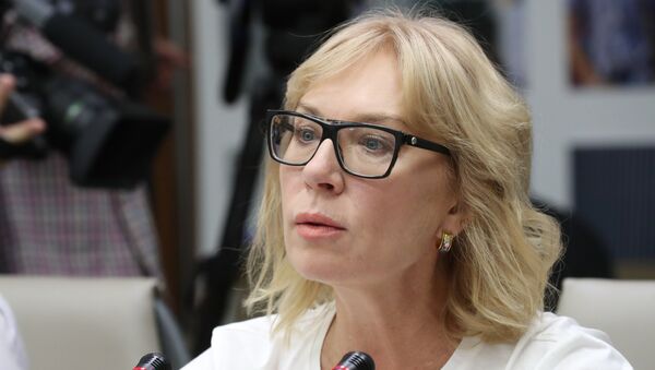Уполномоченный по правам человека Верховной рады Украины Людмила Денисова 