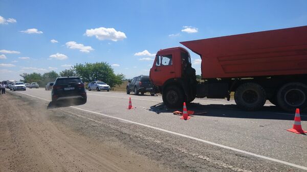 ДТП под Симферополем в районе села Школьное ДТП под Симферополем в районе села Школьное