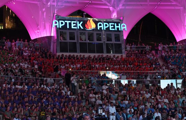 Открытие кинофестиваля Алые паруса Артека. 3 июля 2018 Открытие кинофестиваля Алые паруса Артека. 3 июля 2018