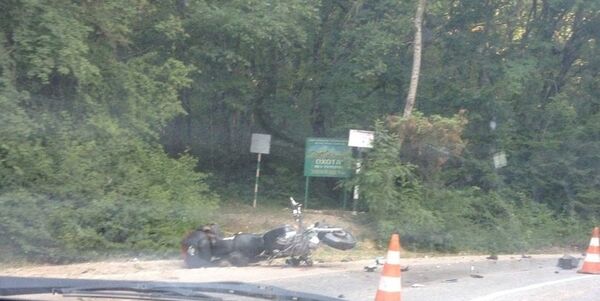  ДТП с участием автомобиля и иномарки под Севастополем