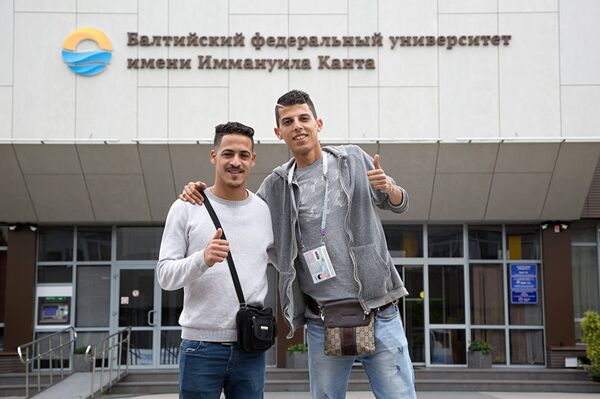 Рашид Хамиди Алдуй и Радуан Асдуи подали документы в БФУ им. И. Канта Рашид Хамиди Алдуй и Радуан Асдуи подали документы в БФУ им. И. Канта