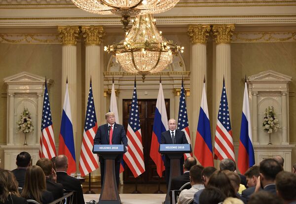 Встреча президента РФ Владимира Путина и президента США Дональда Трампа в Хельсинки Встреча президента РФ Владимира Путина и президента США Дональда Трампа в Хельсинки