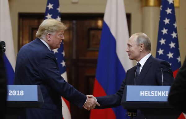 Встреча президента РФ Владимира Путина и президента США Дональда Трампа в Хельсинки Встреча президента РФ Владимира Путина и президента США Дональда Трампа в Хельсинки