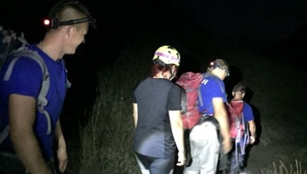 Спасатели эвакуировали с горы Пандчар-Кая под Судаком туристку из Санкт-Петербурга