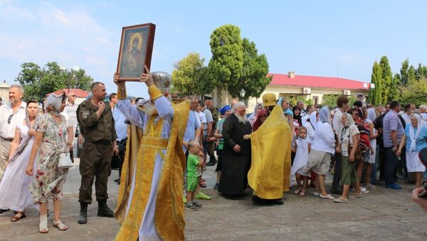 Празднование Дня Крещения Руси в Херсонесе