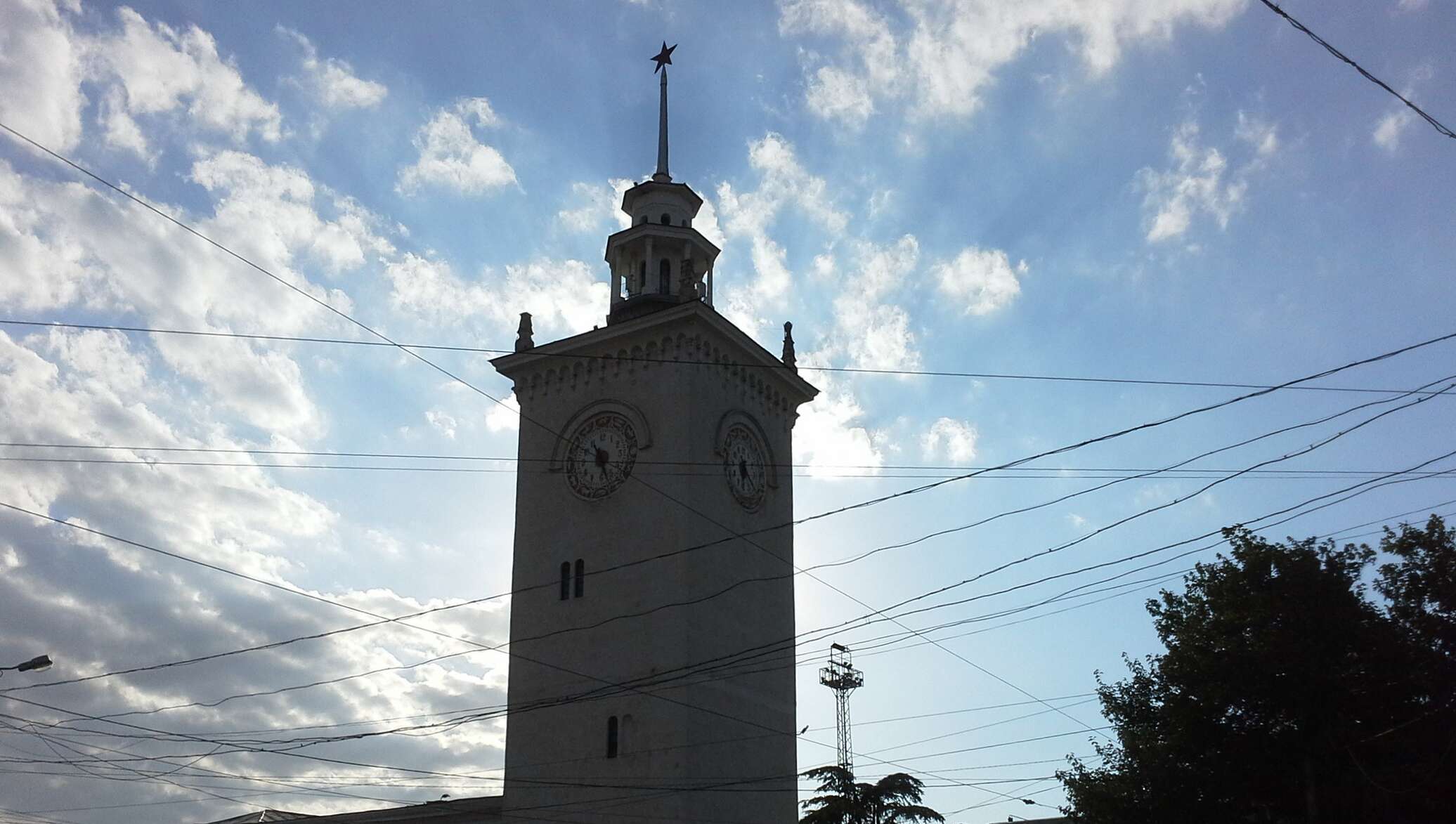 Вокзал Симферополь башня