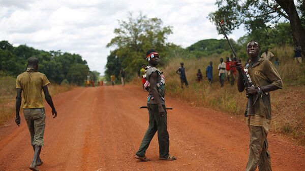 Контрольно-пропускной пункт вблизи Сибута, ЦАР. Архивное фото