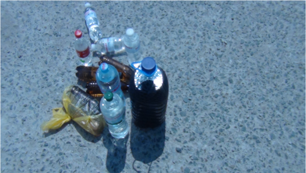 Украинец пытался ввезти в Крым 14 литров алкоголя в обшивке авто