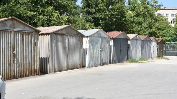 Незаконные гаражи в Симферополе