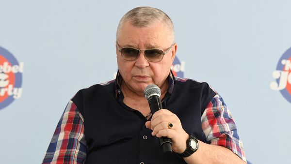 Глава Общественной палаты РК Григорий Иоффе на пресс-конференции в рамках Koktebel Jazz Party-2018