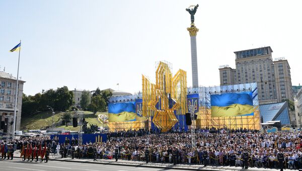 Военный парад в Киеве по случаю Дня независимости Украины. 24 августа 2018