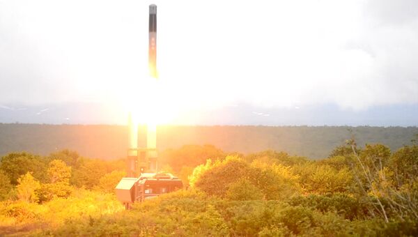Кадры пуска ракет Вулкан и Оникс во время учений на Дальнем Востоке