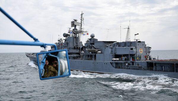 Учения ВМС Украины Шторм 18 в Черном море