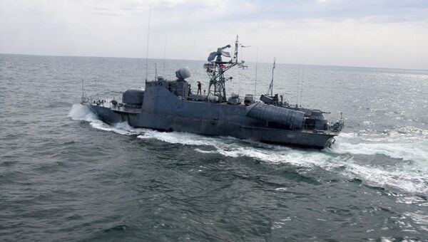 Учения ВМС Украины в Черном море Шторм 18