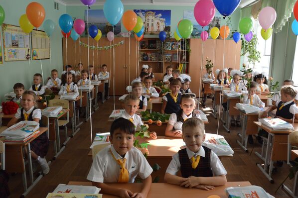 День знаний в гимназии №1 в Симферополе