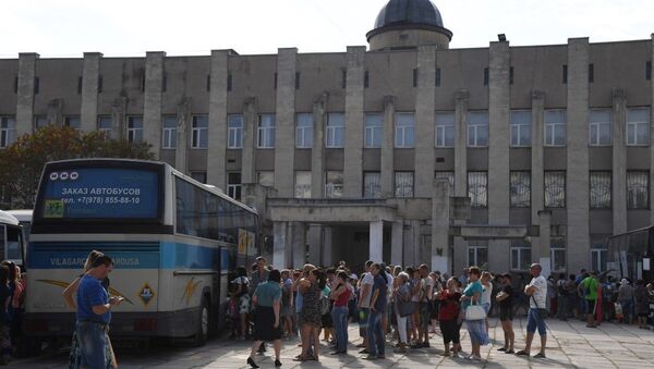 Вывоз детей из Армянска в санатории Крыма