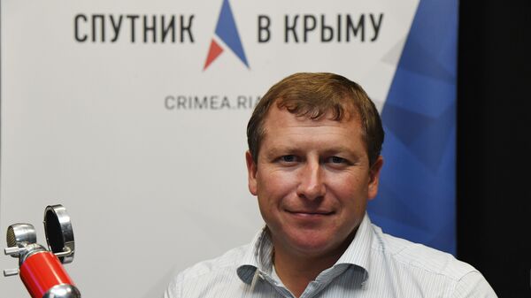 Генеральный директор аэропорта Симферополь Евгений Плаксин