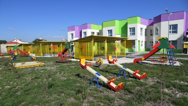 Новый детский сад Сказка в Белогорске