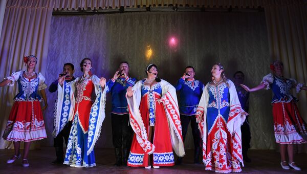 Концерт в рамках торжественного открытия Дома культуры в Белогорске
