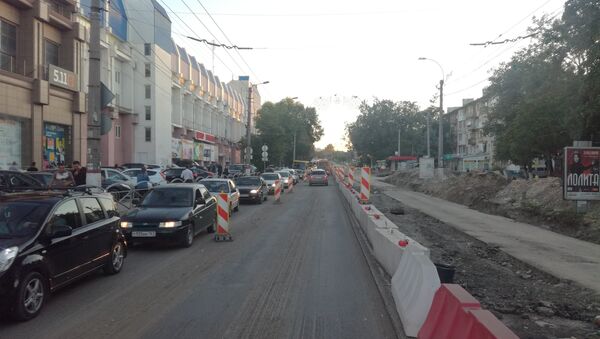 Ремонт улицы Севастопольской в Симферополе