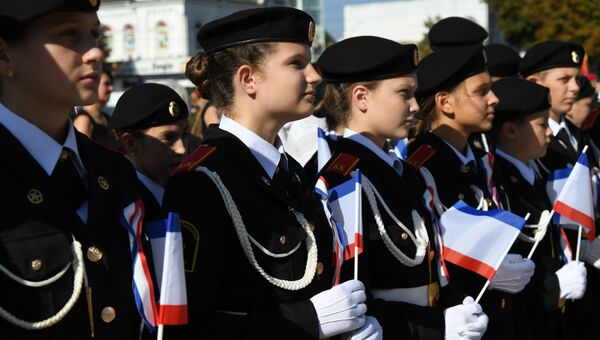 Мероприятия ко Дню флага и герба Республики Крым в Симферополе. 24 августа 2018