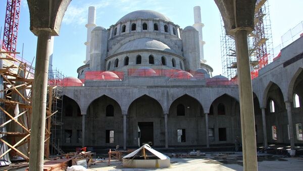 Строительство Соборной мечети в Симферополе