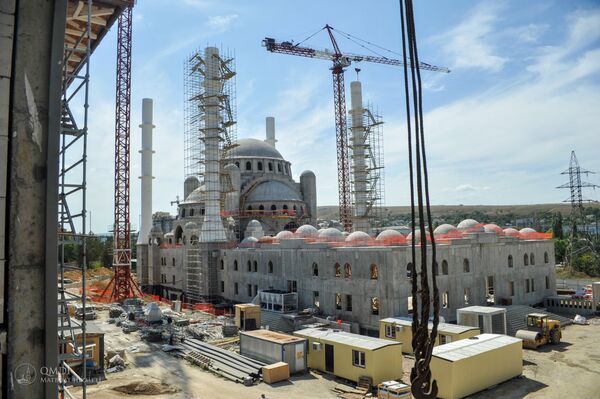 Строительство Соборной мечети в Симферополе Строительство Соборной мечети в Симферополе