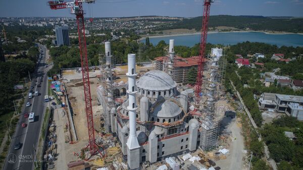 Строительство Соборной мечети в Симферополе Строительство Соборной мечети в Симферополе