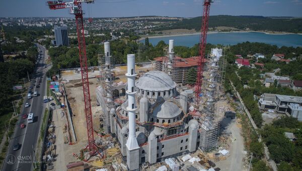 Строительство Соборной мечети в Симферополе