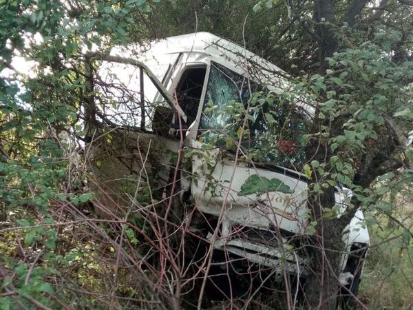 ДТП в районе села Резервное (Севастополь) ДТП в районе села Резервное (Севастополь)