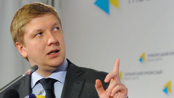 Председатель правления НАК Нафтогаз Украины Андрей Коболев. Архивное фото