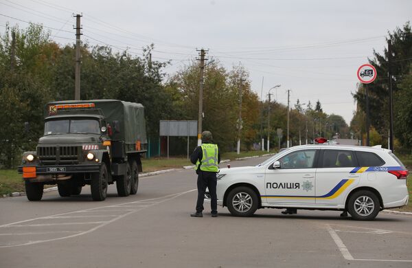 Взрыв произошел на военном складе под Черниговом Взрыв произошел на военном складе под Черниговом