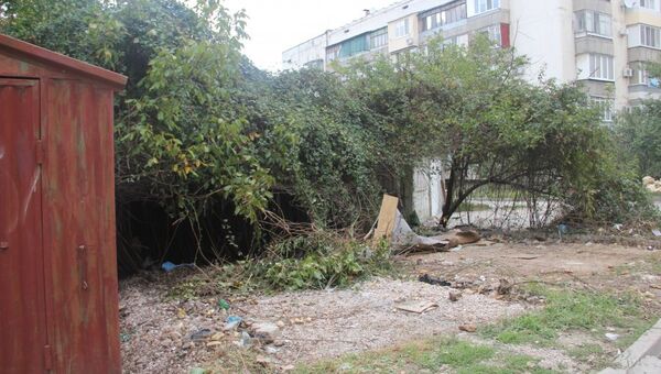 Демонтаж незаконных гаражей в Севастополе