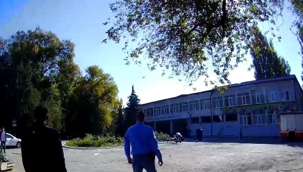 Керченский политехнический колледж, в котором произошел взрыв