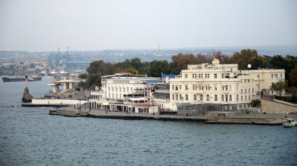 Вид на севастопольскую набережную