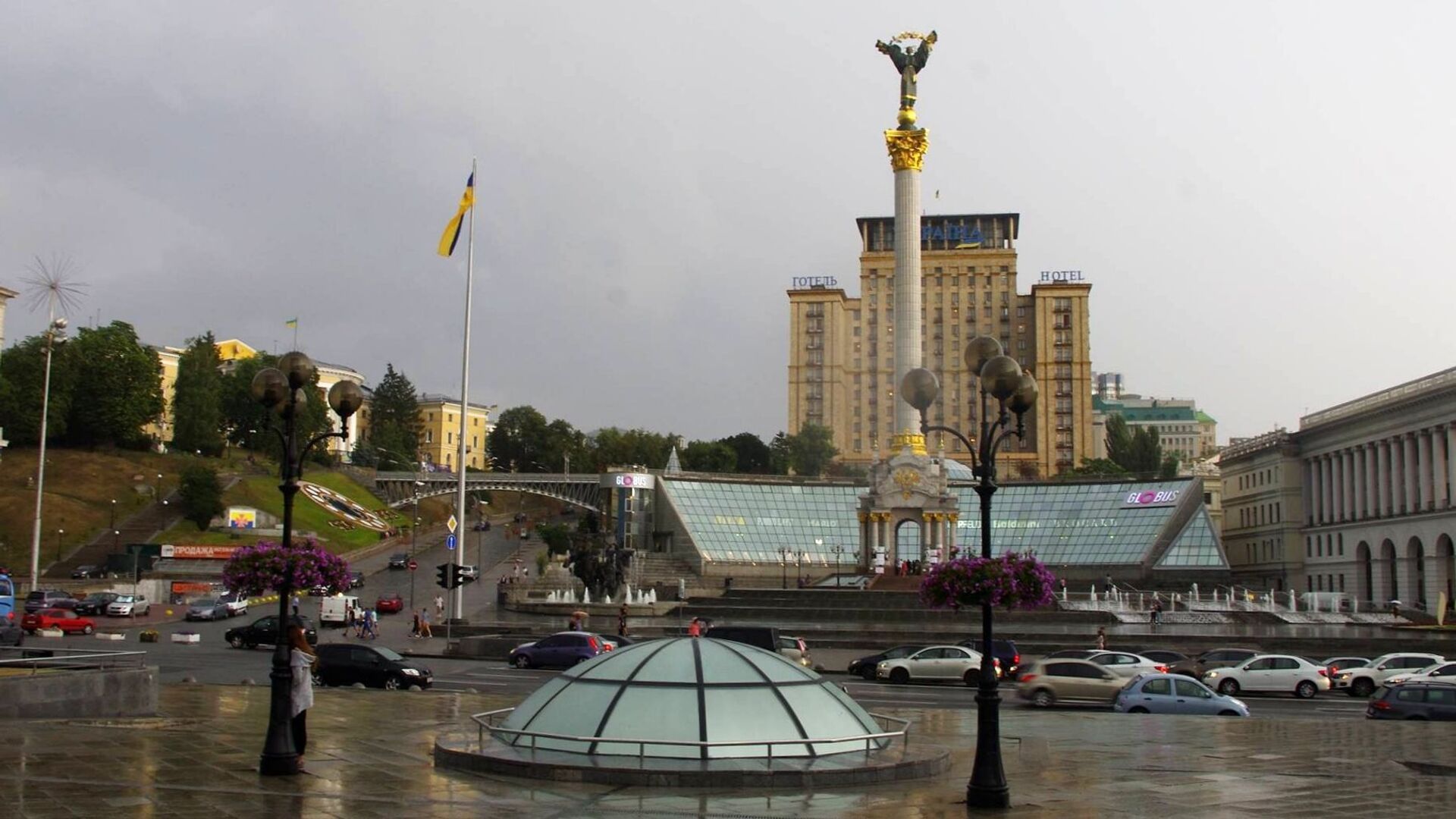Площадь Независимости в Киеве - РИА Новости, 1920, 09.06.2021