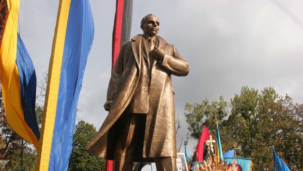 Памятника Степану Бандере во Львове