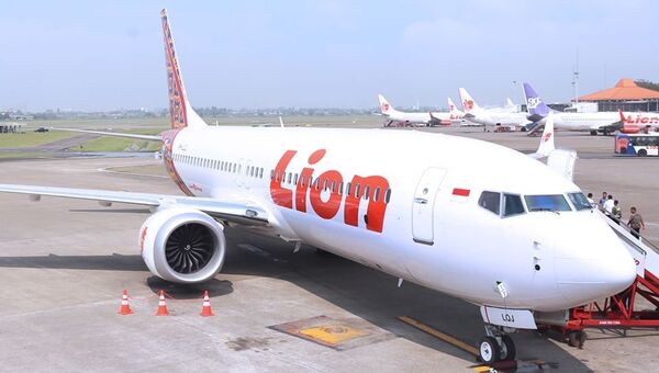 Самолет авиакомпании Lion Air