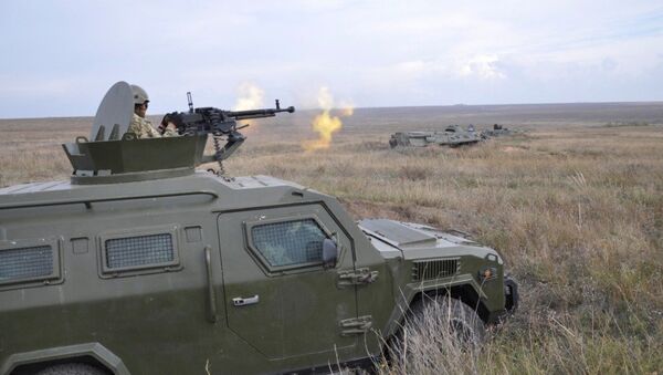 Украинские пограничники провели учения по противодесантной обороне на побережье Азовского моря
