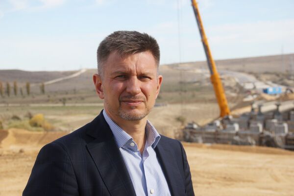 Министр транспорта Крыма Сергей Карпов о ходе строительства первой очереди трассы Таврида (видео) Министр транспорта Крыма Сергей Карпов о ходе строительства первой очереди трассы Таврида (видео)