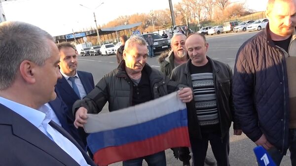 Видео встречи экипажа Норда в Крыму Видео встречи экипажа Норда в Крыму