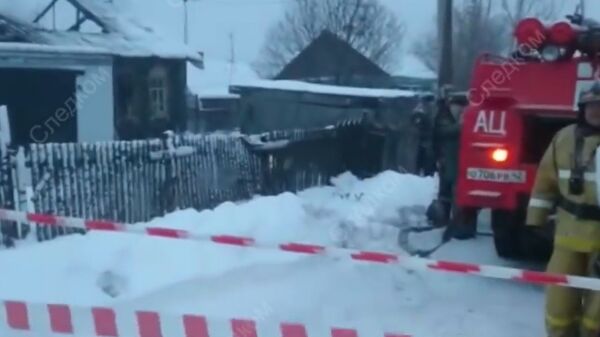Трагедия в Юрге. Кадры с места пожара Трагедия в Юрге. Кадры с места пожара