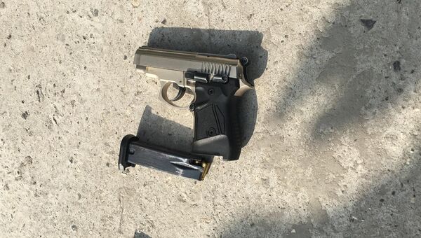 Пистолет, обнаруженный при обыске в домовладении в Феодосии