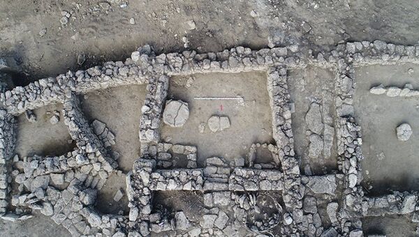 Раскопки древнегреческого поселения Манитра в Крыму