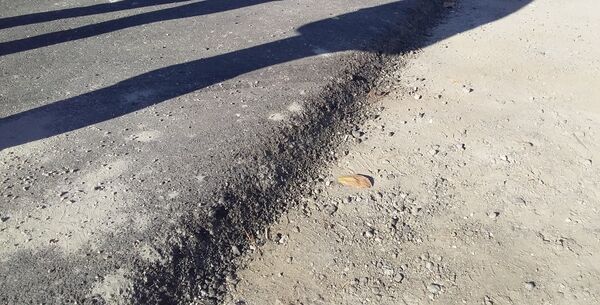 Некачественный ремонт улиц в Симферополе Некачественный ремонт улиц в Симферополе